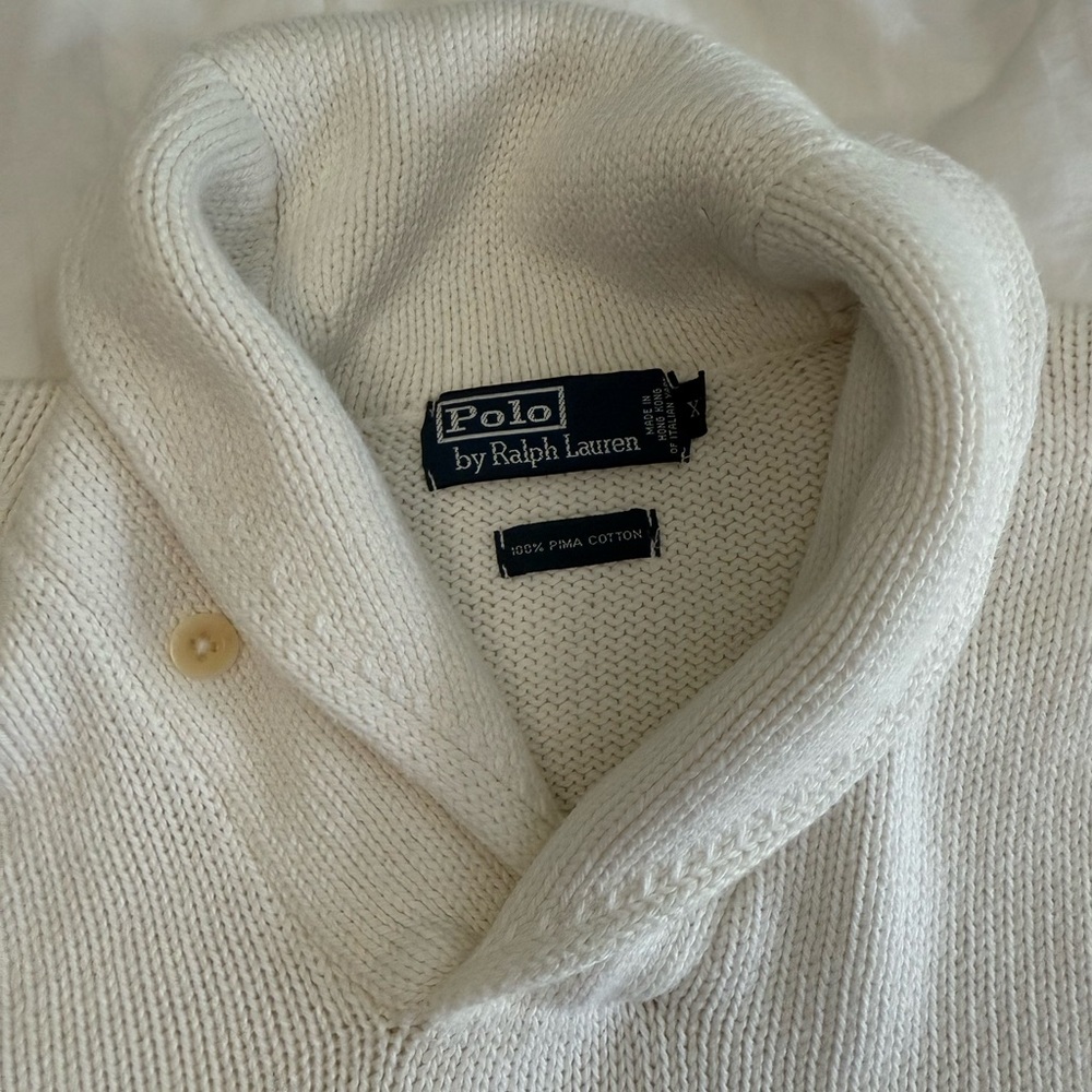 Polo by Ralph Lauren Ivory Turtleneck Sweater